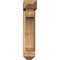 Ekena Millwork Legacy Arts and Crafts Smooth Bracket w/ Offset Brace, Western Red Cedar, 5 1/2"W x 18"D x 26"H BKT0604X18X26LEC03SWR - alternate 3